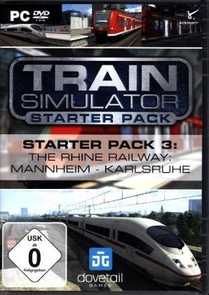 Trainsimulator Starter Pack 3, 1 DVD-ROM