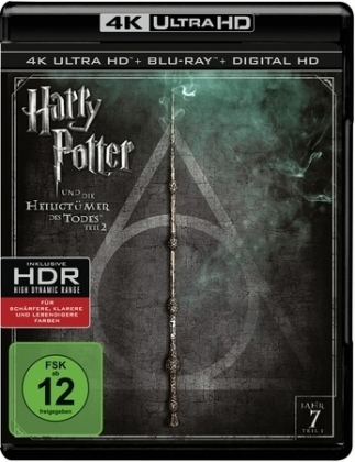 Harry Potter und die Heiligtümer des Todes 4K. Tl.2, 2 UHD-Blu-rays