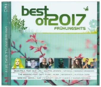 Best Of 2017 - Frühlingshits, 2 Audio-CDs -  Various