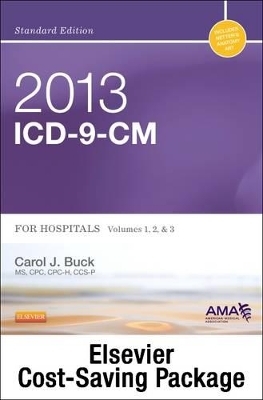 2013 ICD-9-CM for Hospitals, Volumes 1, 2 & 3 Standard Edition with 2012 HCPCS Level II Standard and CPT 2012 Standard Edition Package - Carol J Buck