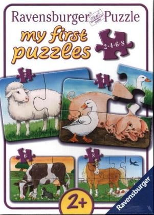 Liebenswerte Bauernhoftiere (Kinderpuzzle)