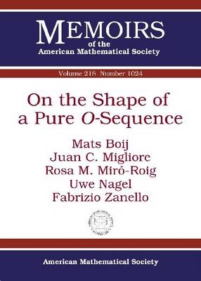 On the Shape of a Pure $O$-Sequence - Mats Boij, Juan C. Migliore, Rosa M Miro-Roig, Uwe Nagel, Fabrizio Zanello