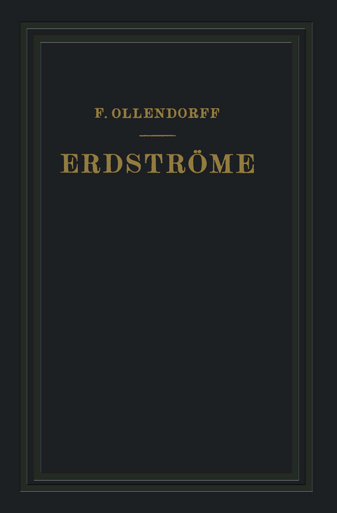 Erdströme - Franz Ollendorff