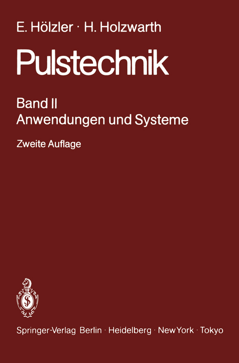 Pulstechnik - E. Hölzler, H. Holzwarth