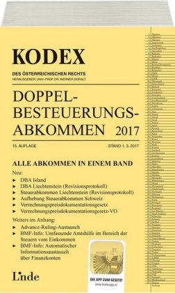 KODEX Doppelbesteuerungsabkommen 2017 - Judith Herdin-Winter, Sabine Schmidjell-Dommes