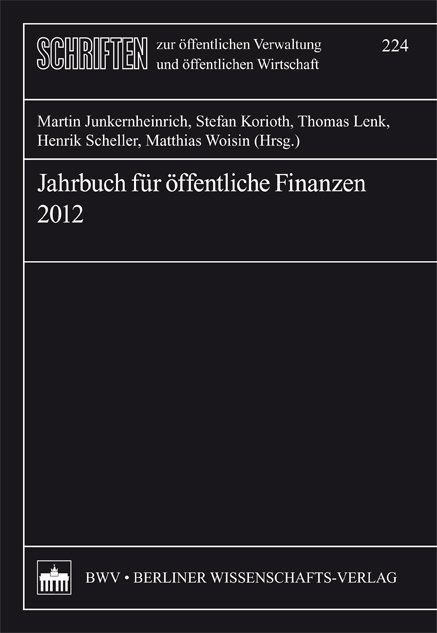 Jahrbuch für öffentliche Finanzen (2012) - 