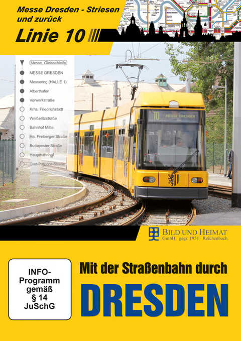 Mit der Straßenbahn durch Dresden, Linie 10