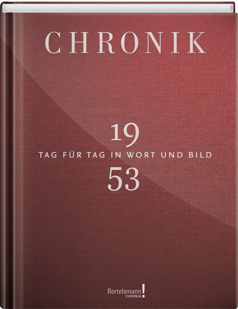 Chronik Jubiläumsband 1953