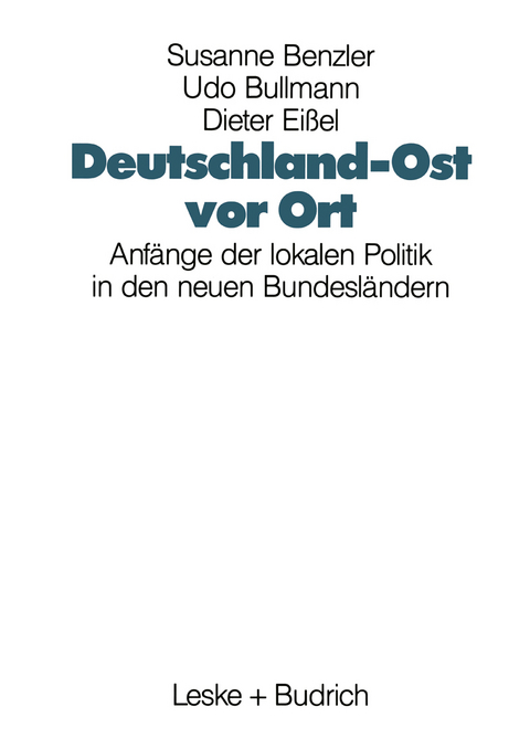 Deutschland-Ost vor Ort - 