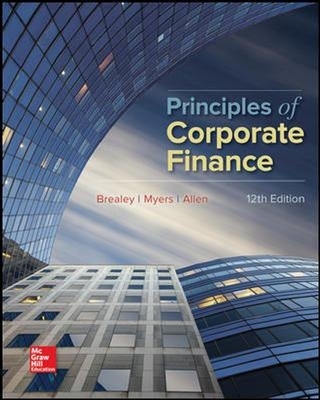 Pack Principles of Corporate Finance (includes Connect) - Richard A. Brealey