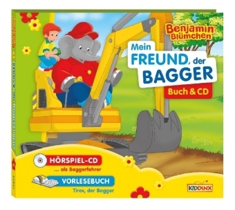 Benjamin Blümchen - Mein Freund der Bagger, 1 Audio-CD + Buch