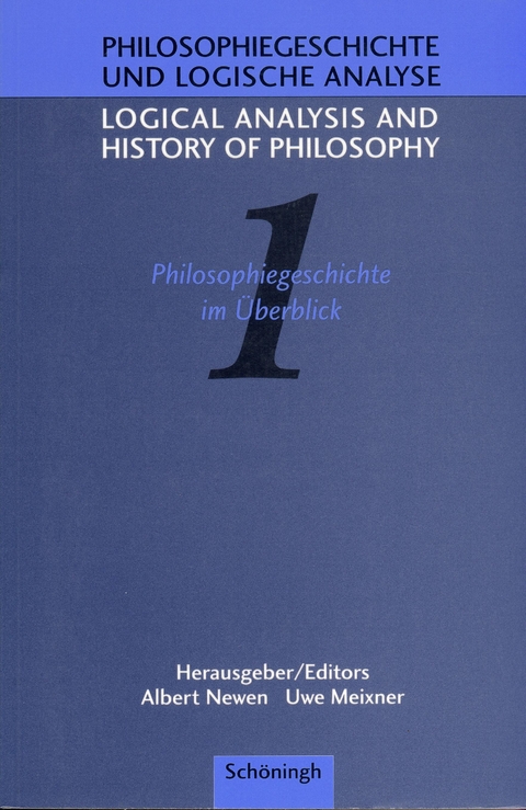 Philosophiegeschichte im Überblick /History of Philosophy in general - 