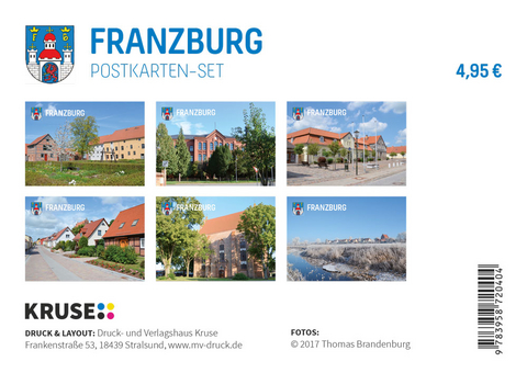 Postkarten-Set Franzburg - 