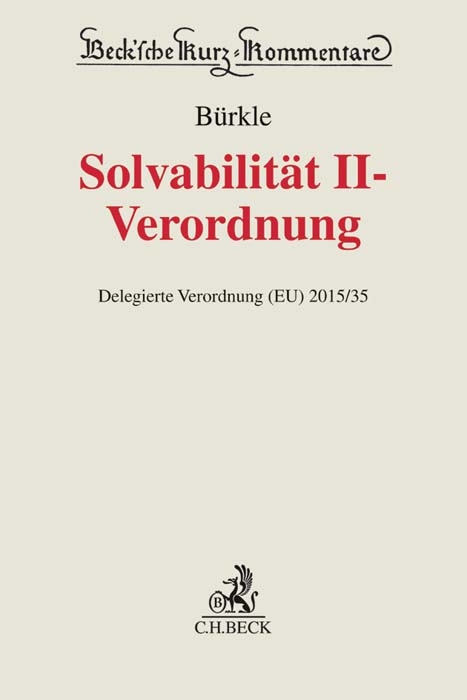 Solvabilität II-Verordnung - 