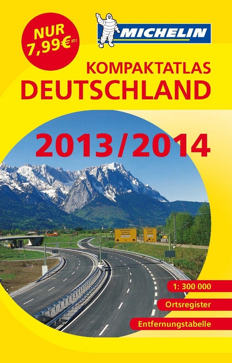Michelin Kompaktatlas Deutschland 2013/2014