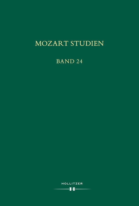 Mozart Studien Band 24 - 