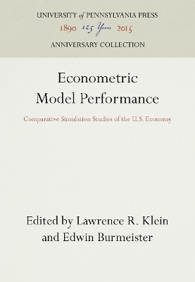 Econometric Model Performance - 