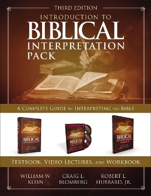 Introduction to Biblical Interpretation Pack - William W. Klein, Craig L. Blomberg, Jr. Hubbard  Robert L.