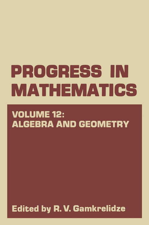 Algebra and Geometry - R. V. Gamkrelidze