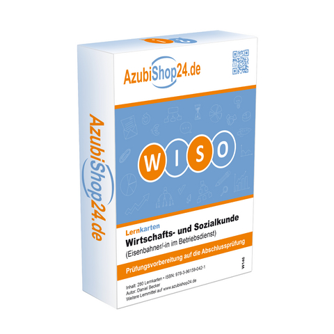 Lernkarten Wirtschafts- und Sozialkunde Eisenbahner im Betriebsdienst Prüfungsvorbereitung Wiso Prüfung - Daniel Becker