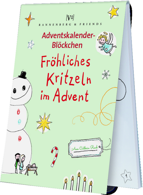 Fröhliches Kritzeln im Advent - Ann Cathrin Raab