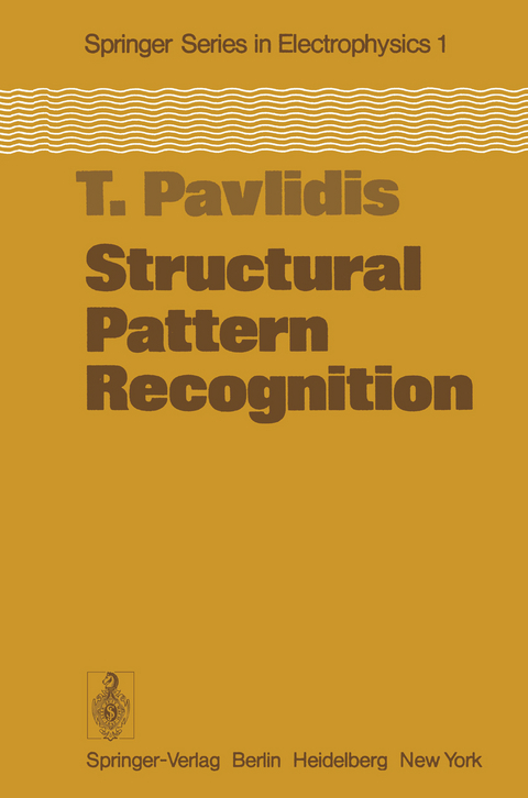 Structural Pattern Recognition - T. Pavlidis