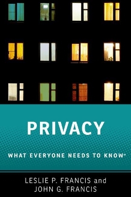 Privacy - Leslie P. Francis, John G. Francis