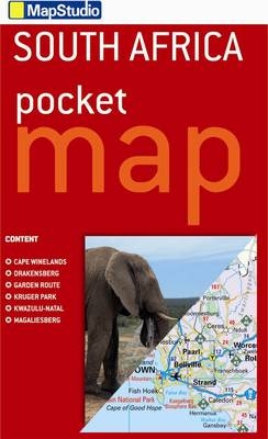 Pocket tourist map South Africa -  Map Studio