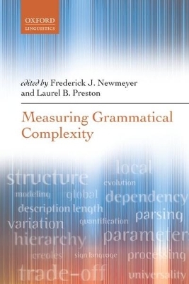 Measuring Grammatical Complexity - 