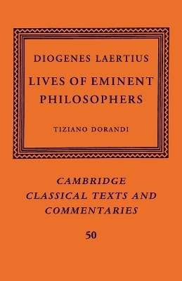 Diogenes Laertius: Lives of Eminent Philosophers - 