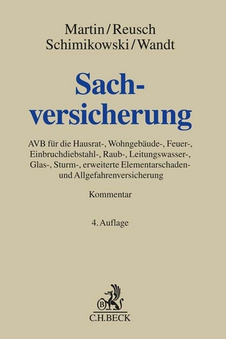 Sachversicherung - Peter Reusch; Peter Schimikowski; Manfred Wandt …