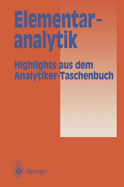 Elementaranalytik - 