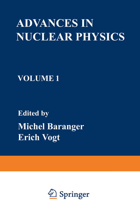 Advances in Nuclear Physics - Michel Baranger, Erich Vogt