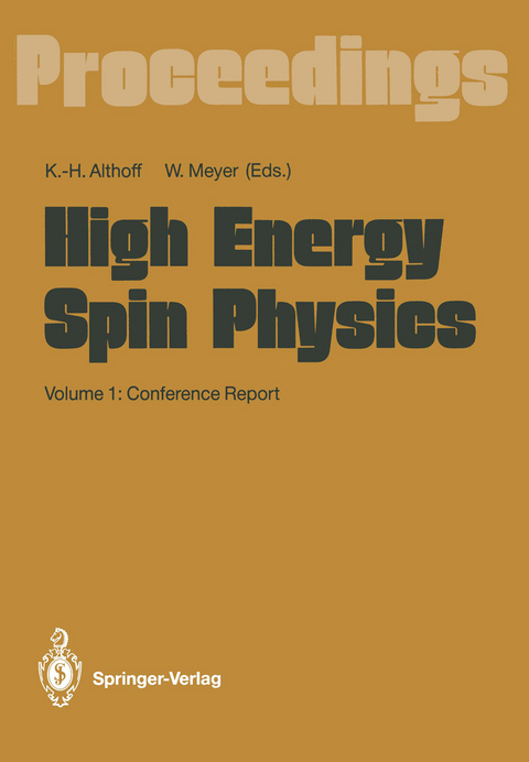 High Energy Spin Physics - 