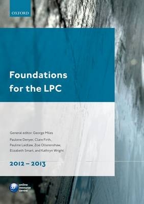 Foundations for the LPC - George Miles, Clare Firth, Paulene Denyer, Zoe Ollerenshaw, Pauline Laidlaw