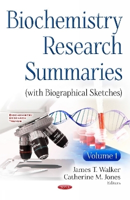 Biochemistry Research Summaries (with Biographical Sketches) - 