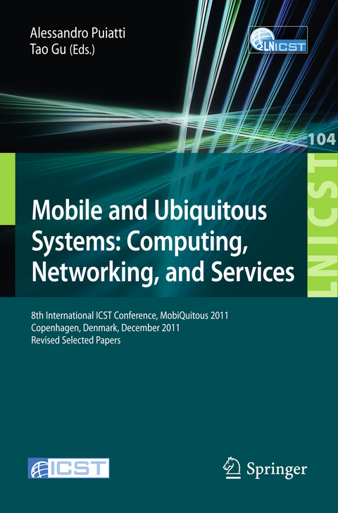 Mobile and Ubiquitous Systems: Computing, Networking, and Services - 