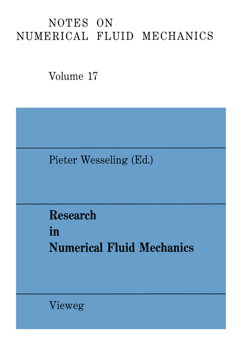 Research in Numerical Fluid mechanics - 
