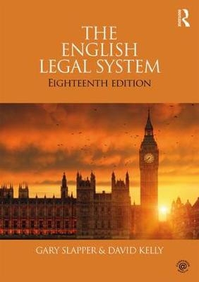 The English Legal System - David Kelly