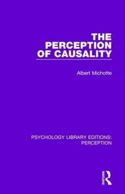 The Perception of Causality - Albert Michotte