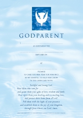 Godparent Certificates Boy Contemporary (pack of 20)