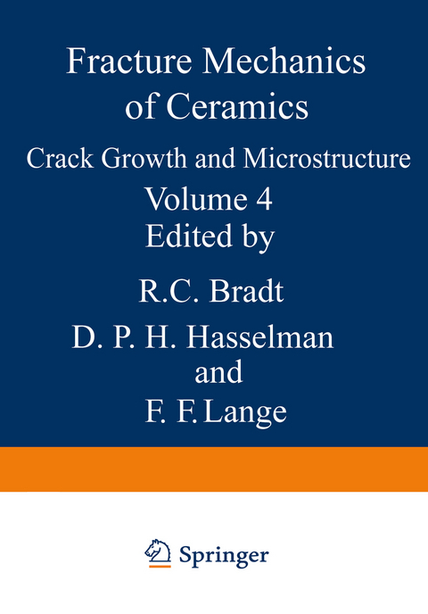 Crack Growth and Microstructure - R. C. Bradt, D. P. H. Hasselman, F. F. Lange