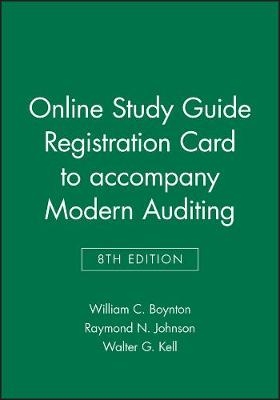 Modern Auditing - William C. Boynton, Raymond N. Johnson