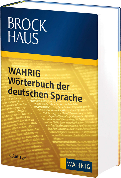 Brockhaus WAHRIG Wörterbuch der deutschen Sprache