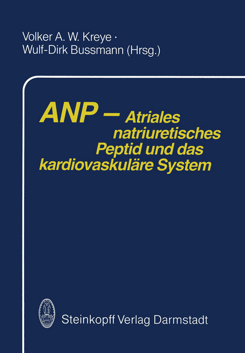 ANP — Atriales natriuretisches Peptid und das kardiovaskuläre System - 