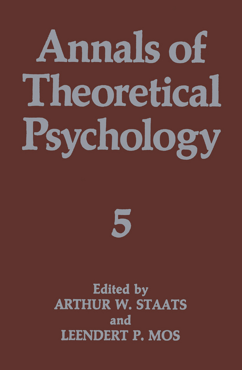 Annals of Theoretical Psychology - 