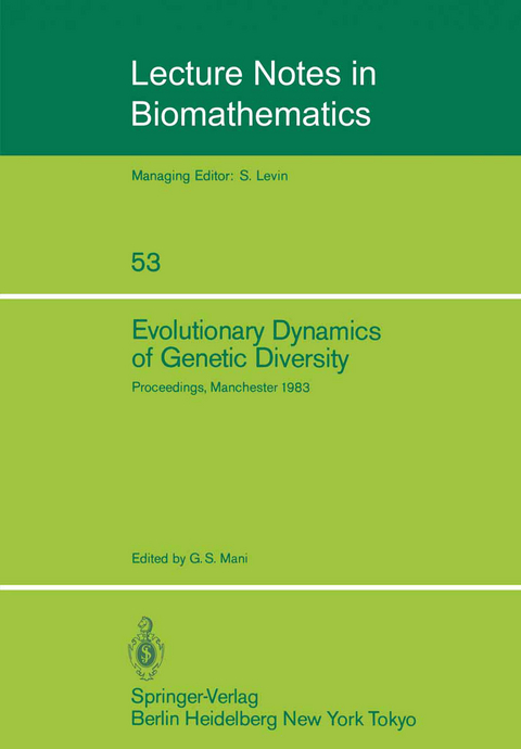 Evolutionary Dynamics of Genetic Diversity - 