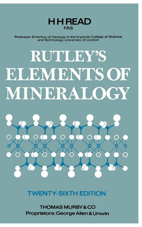 Rutley’s Elements of Mineralogy - Frank Rutley