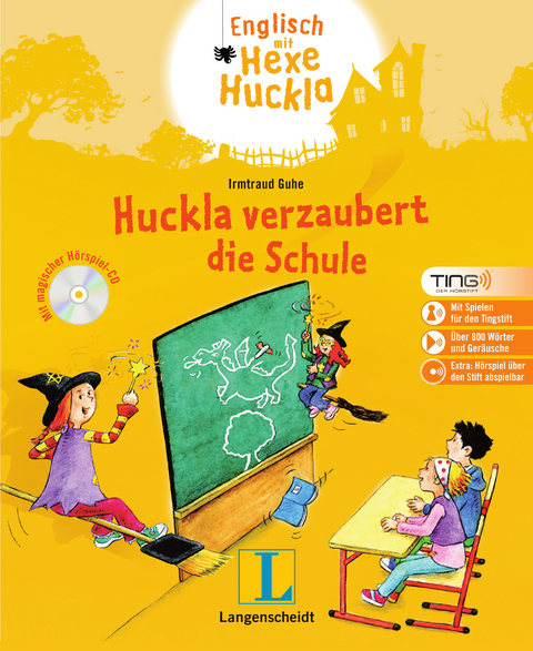 Huckla verzaubert die Schule - Buch (TING-Edition) mit Hörspiel-CD