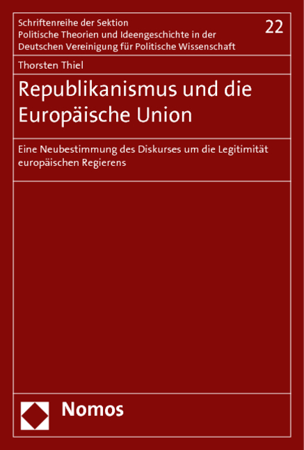Republikanismus und die Europäische Union - Thorsten Thiel